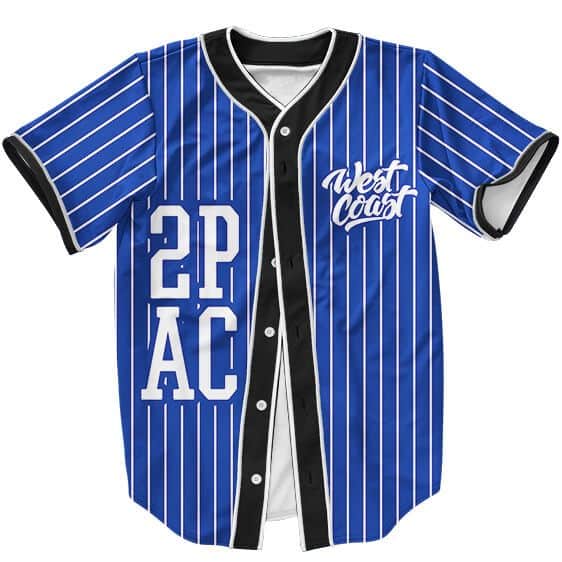 Fila Tupac Baseball Jersey Shirt in Black