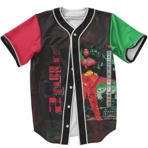 2Pac Strictly 4 My N.I.G.G.A.Z Cover Design Baseball Jersey