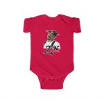 Rapper 2Pac Makaveli Black Bandana Art Baby Toddler Onesie