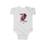 American Hip-Hop Rapper 2Pac Amaru Shakur Pop Art Baby Onesie