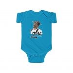 Rapper 2Pac Makaveli Black Bandana Art Baby Toddler Onesie