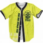 All Eyez On Me Tupac Is Alive Art Neon Green Baseball Jersey