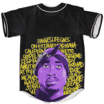 Awesome Popular Song by Tupac Shamir Artwork Baseball Jersey
