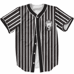 Classic Icon 2Pac Shakur Hip Hop Legend Striped Baseball Jersey