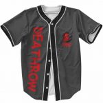 Deathrow Records Gangsta Rapper 2Pac Shakur Baseball Jersey