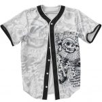 Rapper Tupac Makaveli Shakur All Tattoo Gangsta Baseball Jersey