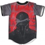 Retro Black & White Tupac Red Neon Dope Baseball Jersey