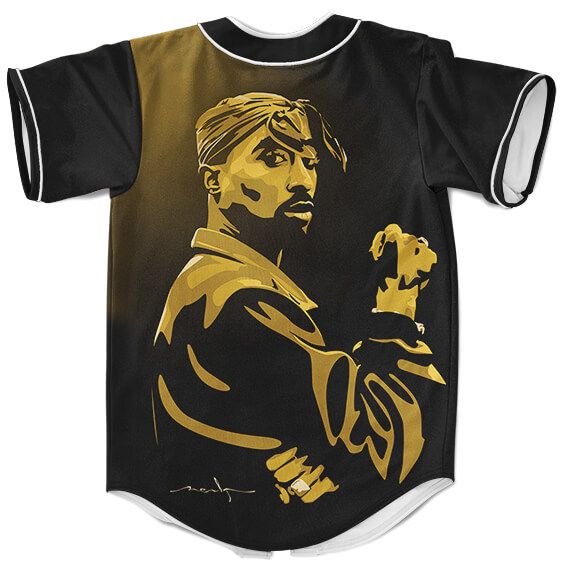 Tupac Amaru Shakur Signature Legend Dope Hip Hop Baseball Jersey