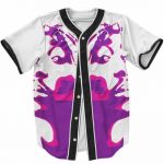Tupac Makaveli Trippy Color Art Purple Shade Baseball Jersey