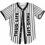 Tupac Shakur Thug Life Me Against The World Art Baseball Jersey