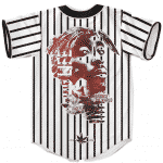 Tupac Shakur Thug Life Me Against The World Art Baseball Jersey