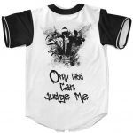 West Coast Style Tupac Only God Can Judge Me Baseball Jersey