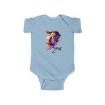 American Hip-Hop Rapper 2Pac Amaru Shakur Pop Art Baby Onesie