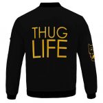 2Pac Gold Trust Nobody Thug Life And Panther Bomber Jacket