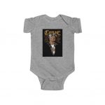2Pac Makaveli Thug Life Gold Necklace Baby Toddler Bodysuit