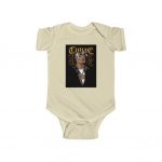 2Pac Makaveli Thug Life Gold Necklace Baby Toddler Bodysuit