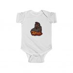2pac Shakur Hustlin Hand Sign Animated Art Baby Onesie
