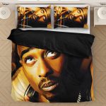 2pac Shakur Makaveli Fantastic Vintage Picture Bedding Set