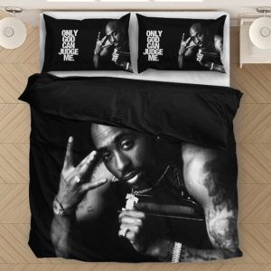 2pac Shakur Only God Can Judge Me West Side Dope Bedding Set
