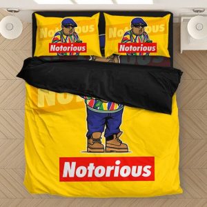 Adorable Chibi Notorious Big Counting Money Bedclothes