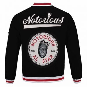 All-Star Logo Tribute To Notorious B.I.G. Bomber Jacket