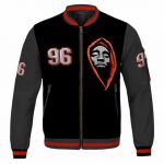 Amazing Tupac Makaveli Face Art 96 Tribute Varsity Jacket