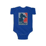 American Rapper Biggie Smalls Two-Color Portrait Baby Romper