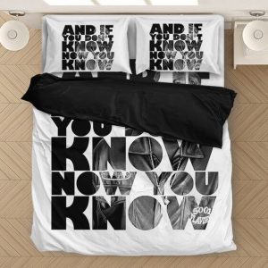 And If You Don’t Know Now You Know Biggie's Quote Bedclothes