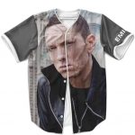 Awesome Skyscraper Background View Eminem Baseball Uniform