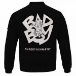 Bad Boy Entertainment Logo Notorious BIG Bomber Jacket