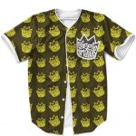 Big Poppa Biggie Smalls Pop Culture Style Yellow Baseball Jersey