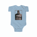 Big Poppa Young and Adult Biggie Smalls Art Cool Baby Onesie