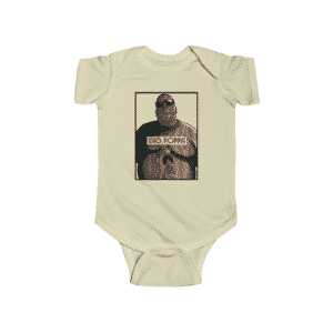 Big Poppa Young and Adult Biggie Smalls Art Cool Baby Onesie