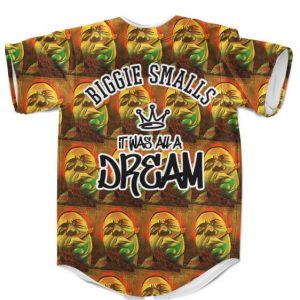 Biggie Smalls Notorious BIG It Was All A Dream Awesome Pattern Baseball Shirt