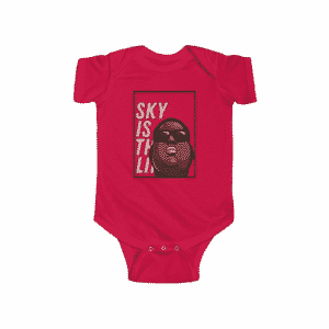 Biggie Smalls Sky Is The Limit Song Art Amazing Baby Clothes