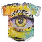 Biggie Smalls Supreme Inspired Illuminati Graffiti Cool Baseball Jersey