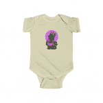 Cute Biggie Smalls Holding Skateboard Adorable Newborn Romper