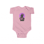Cute Biggie Smalls Holding Skateboard Adorable Newborn Romper
