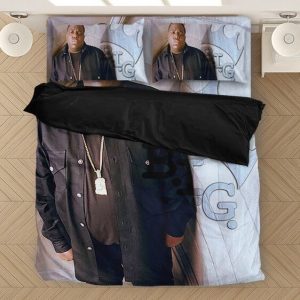 East Coast Hip Hop Rapper Notorious B.I.G. Bedding Set