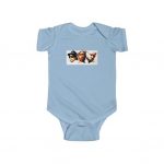 Eazy-E Tupac & Biggie Monsters Under The Bed Cover Baby Onesie