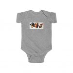 Eazy-E Tupac & Biggie Monsters Under The Bed Cover Baby Onesie