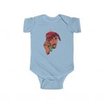 Epic Tupac Amaru Shakur Money Fame Tribute Baby Onesie