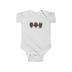 Famous 90s Gangsta Rappers Biggie Tupac Eazy-E Baby Onesie