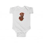 Gangsta 2Pac Shakur West Coast Roses Tribute Baby Onesie