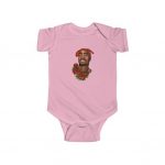 Gangsta 2Pac Shakur West Coast Roses Tribute Baby Onesie