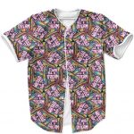 It Was All A Dream Juicy Lyrics Biggie Smalls Colorful Rainbow Baseball Jersey