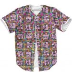 Juicy It Was All A Dream Notorious BIG Checkered Pattern Baseball Uniform