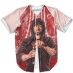 Marshall Mathers Burn Your Mic Eminem Baseball Uniform
