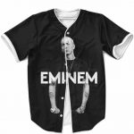 Monochrome Slim Shady Eminem Black Baseball Uniform