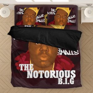 Notorious BIG East Coast Gangsta Rapper Big Poppa Bed Linen